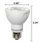 High Quality LED 6.5W 3000K 550 Lumens PAR20 Waterproof Dimmable Warm White Bulb 50w Equiv.